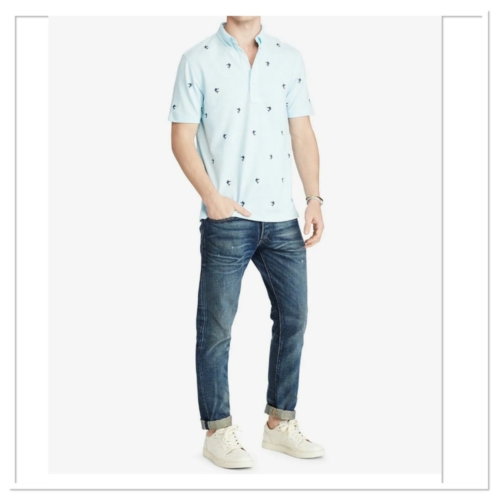 Ralph Lauren Men’s Hampton Embroidered Classic Shirt XLT